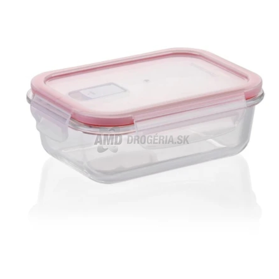 TESCOMA DÓZA FRESHBOX GLASS 0,6L OBDĹŽNIKOVÁ