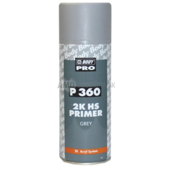 HB BODY 360 2K PRIMER SPRAY ŠEDÝ 400ML