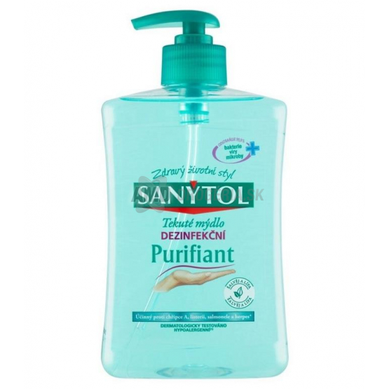 Sanytol Dezinfekčné tekuté mydlo Purifiant hĺbkovo čistiace, 500 ml