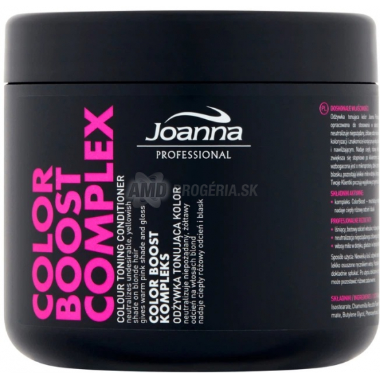 Joanna Professional Color Boost Complex tónovací kondicionér ružový, 500 g