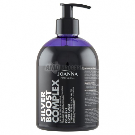 Joanna Silver Boost neutralizujúci šampón strieborný, 500 g