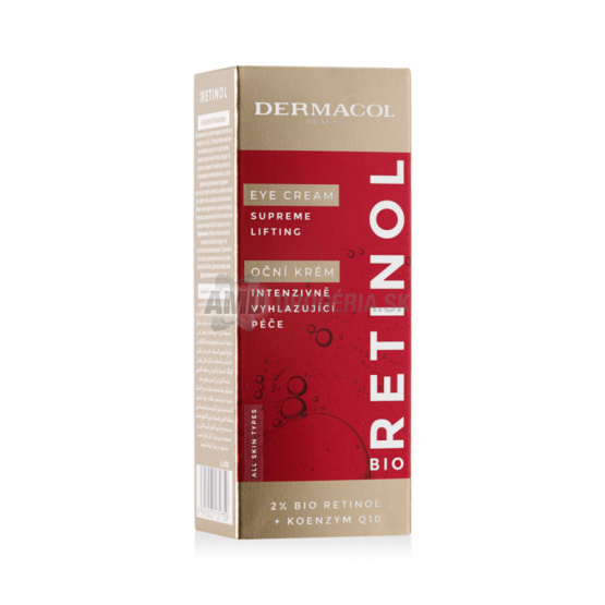 DERMACOL BIO RETINOL OČNÝ KRÉM 15ML 
