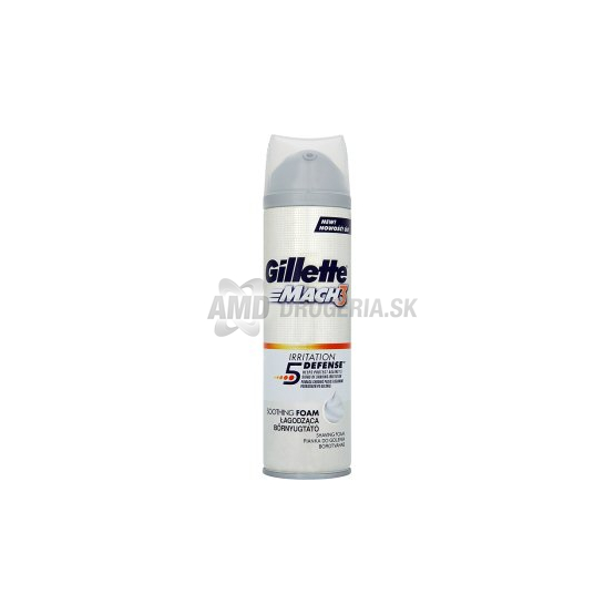 GILLETTE PENA NA HOLENIE M3 5DEFENSE 200 ML
