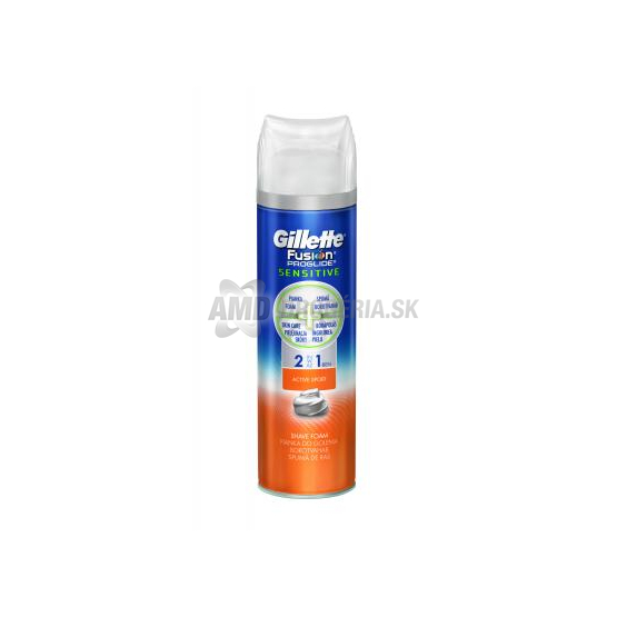 GILLETTE PENA NA HOLENIE FUSION PROGLIDE 250 ML SENSITIVE