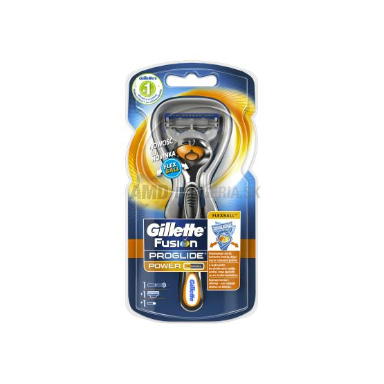 GILLETTE FUSION PROGLIDED FB POWER STR + 1 NH