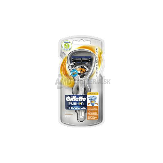 GILLETTE FUSION PROGLIDE FLEXBALL MANUAL STROJČEK + 2 NH SILVER