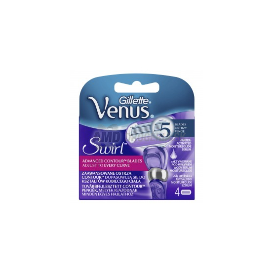 GILLETTE VENUS NÁHRADNÉ HLAVICE SWIRL 4 KS