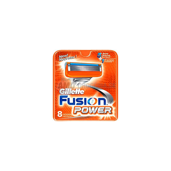 GILLETTE FUSION POWER NÁHRADNÉ HLAVICE 8 KS