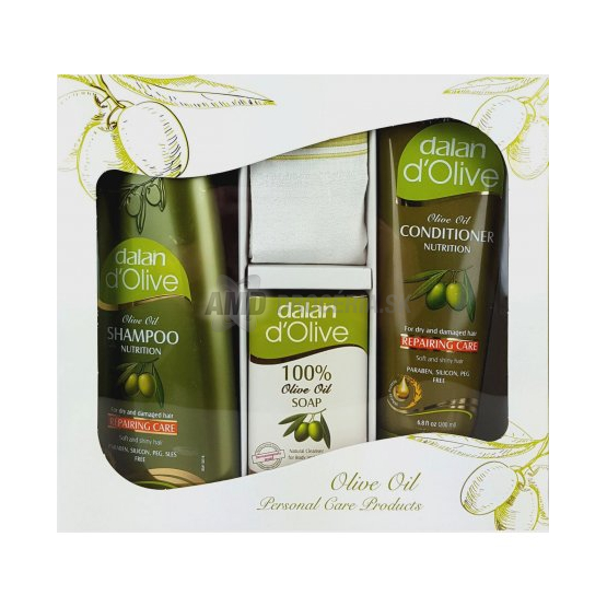 DARČEKOVÁ DALAN KAZETA ŠAMPÓN + KONDICIONÉR + MYDLO