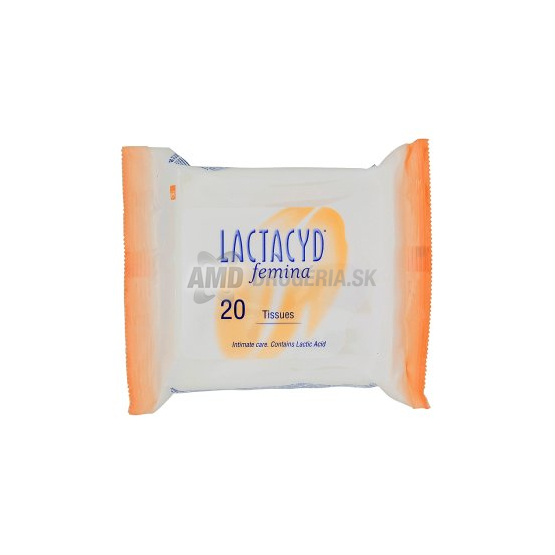 LACTACYD FEMINA VLHČENÉ OBRÚSKY 15 KS