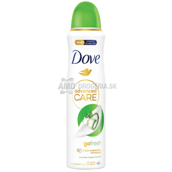 DOVE ADVANCED WOMEN CUCUMBER & GREEN TEA DEOSPRAY 150ML 