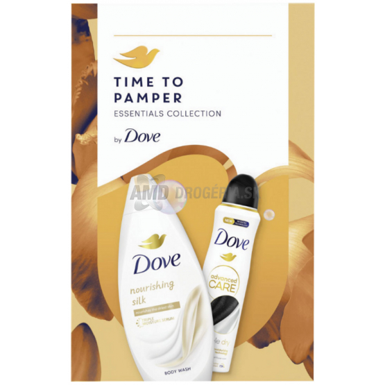 KAZETA DOVE WOMEN TIME TO PAMPER NOURISHING CARE SPRCHOVÝ GÉL 250ML + ANTIPERSPIRANT 150ML