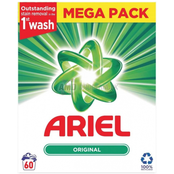 ARIEL PRÁŠOK NA PRANIE ORIGINAL 3,9KG 60PD