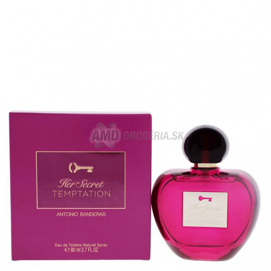 Antonio Banderas Her Secret Temptation EDT, 80 ml