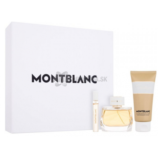 KAZETA MONT BLANC WOMEN SIGNATURE ABSOLUTE EDP 90ML + EDP 7,5ML + TELOVÉ MLIEKO 100ML 