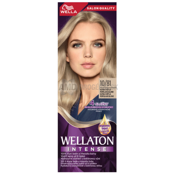 WELLATON FARBA 10/81 ULTRA SVETLÁ POPOLAVÁ BLOND 