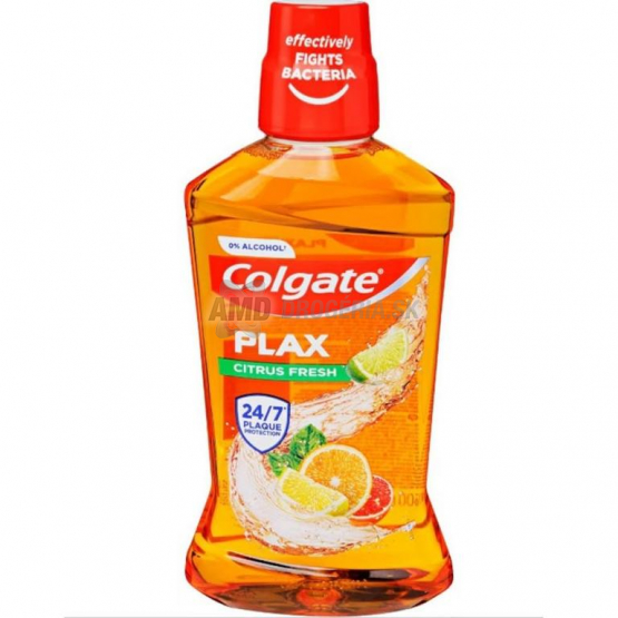 Colgate Plax Citrus Fresh ústna voda, 500 ml
