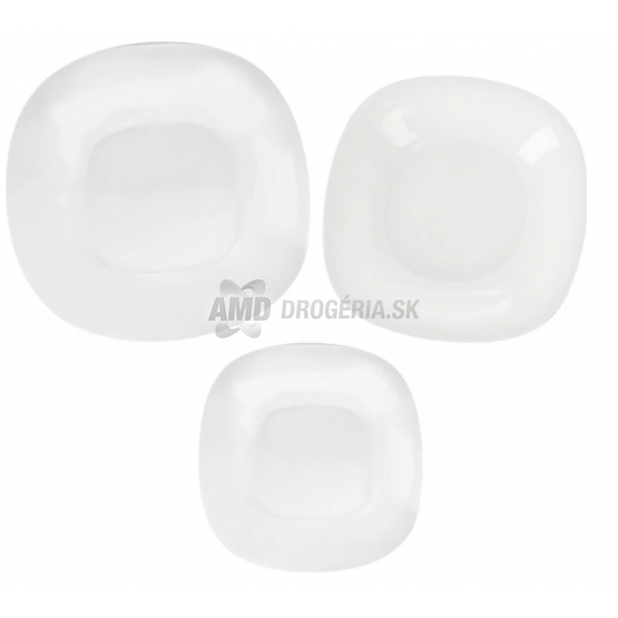 SADA JEDÁLENSKA OPÁL SKLO LUNA HRANATÁ 18 KS