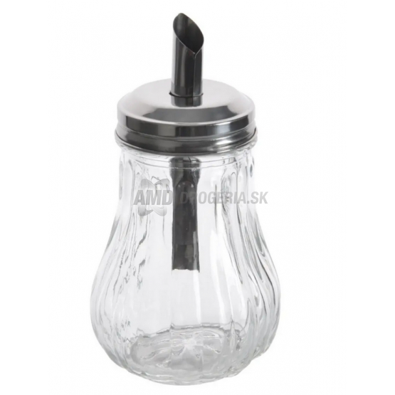 CUKORNIČKA SKLO/KOV DÁVKOVACIA PRIEMER 7CM