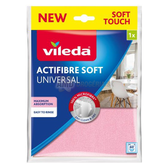 Vileda Actifibre Soft Universal mikroutierka, 1 ks