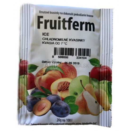 FRUITFERM ICE CHLADOMILNÉ KVASINKY NA KVAS 20G/100L