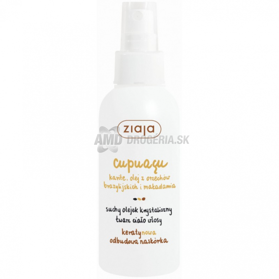 ZIAJA CUPUACU SUCHÝ OLEJ PLEŤ, VLASY 100 ML