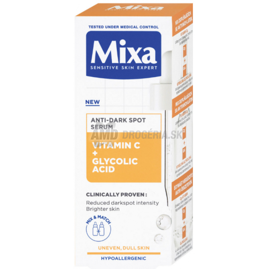 MIXA ANTI DARK SPOD SÉRUM VITAMIN C + GLYCOLIC ACID 30ML