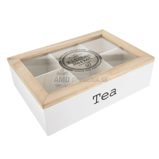 ORION KAZETA NA ČAJOVÉ VRECKÁ DRREVO/UH BIELA