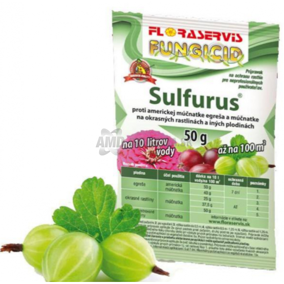 SULFURUS 50G PROTI MÚČNATKE