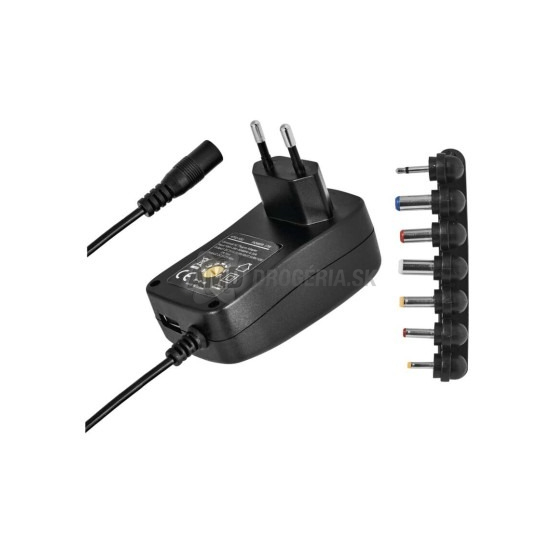Emos Univerzálny pulzný USB napájací zdroj s hrebienkom, 1000 mA