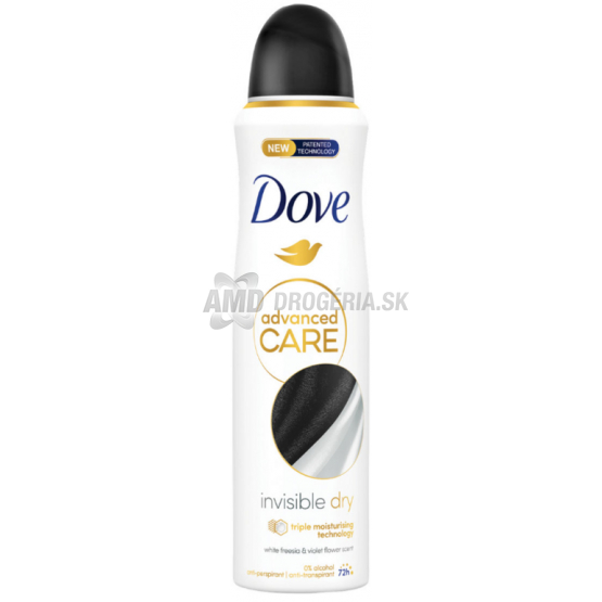 DOVE ADVANCED WOMEN INVISIBLE DRY DEOSPRAY 150ML