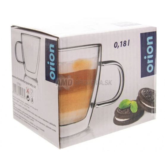 ORION HRNČEK DOUBLE 0,18L DVOJSTENNÉ SKLO