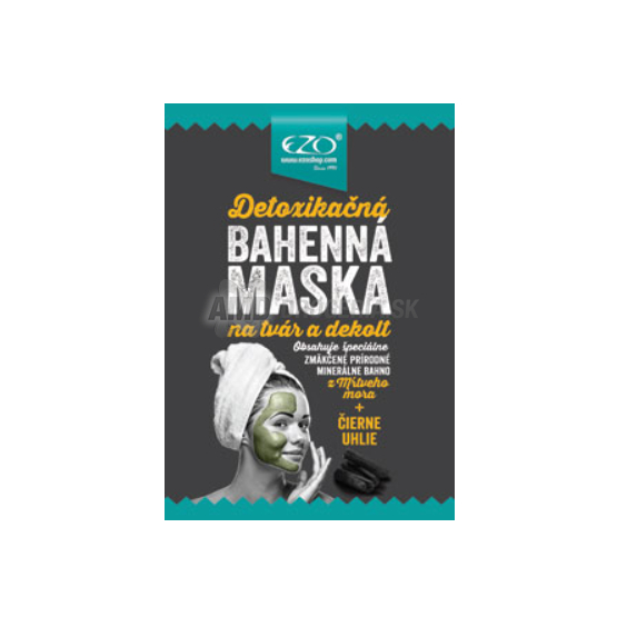 BAHENNÁ MASKA 10 G DETOX ČIERNE UHLIE
