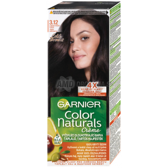 GARNIER COLOR NATURALS  3.12 ĽADOVÁ TMAVO HNEDÁ
