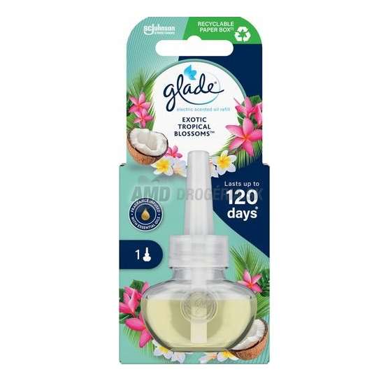 GLADE ELECTRIC NÁHRADNÁ NÁPLŇ EXOTIC TROPICAL 20ML 