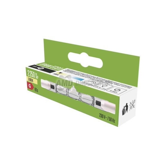 Emos Eco Halogen lineárna žiarovka R7s 120 W, teplá biela