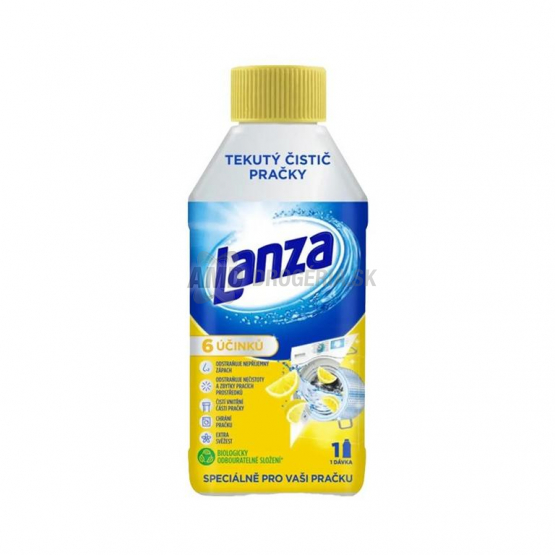 Lanza Tekutý čistič práčky Lemon, 250 ml