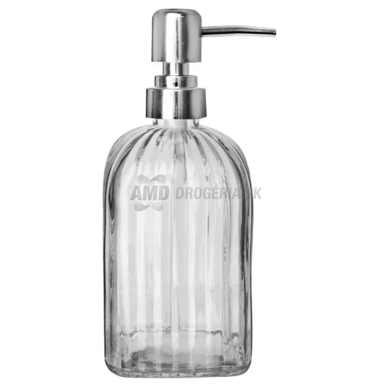 ORION DÁVKOVAČ MYDLA SKLO/UH VRÚBKY 0,55L 1KS