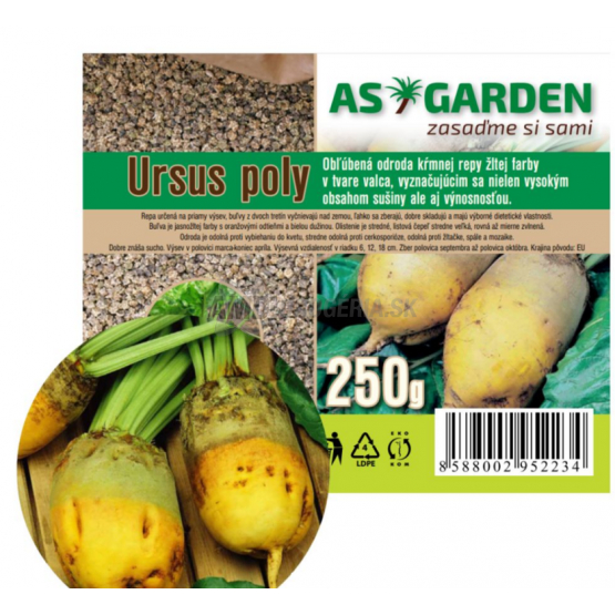 SEMENA REPA KŔMNA URUS POLY 250G
