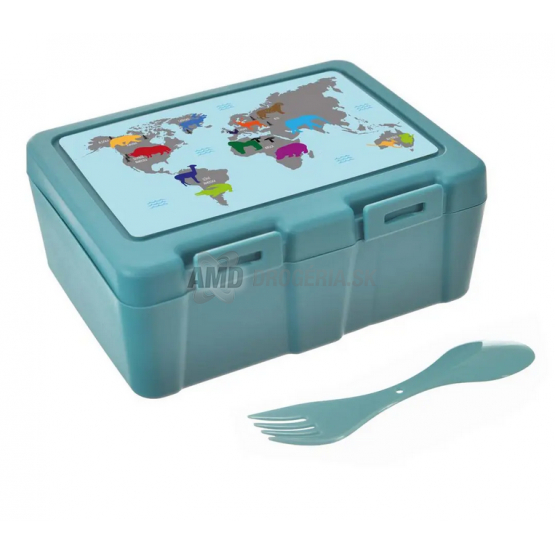 BOX UH NA DESIATU LUNCH 18X14X7,5CM DELENÝ SVET