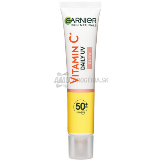 GARNIER SKIN NATURALS PLEŤOVÝ UV FLUID ROZJASŇUJÚCI  SPF50+ VITAMIN C 40ML