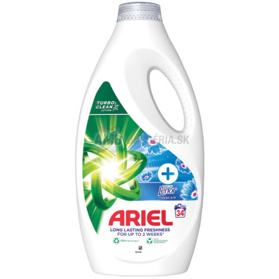 ARIEL GÉL + TOUCH OF LENOR HRESH AIR 34PD 1,7L