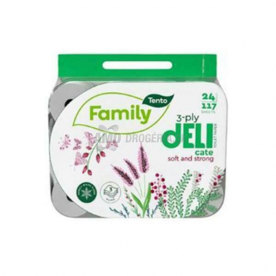 TENTO TOALETNÝ PAPIER DELI 3VRST 24 KS