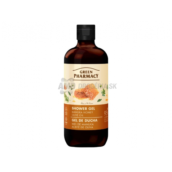 Green Pharmacy Sprchový gél Manuka med a olivový olej, 500 ml