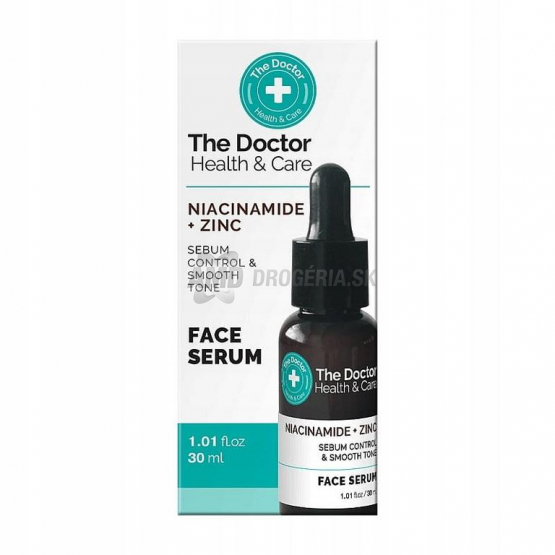 The Doctor Health & Care Pleťové sérum Niacínamid + Zinok, 30 ml