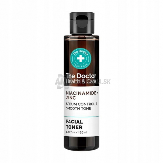 The Doctor Pleťové tonikum Niacínamid + Zinok, 150 ml