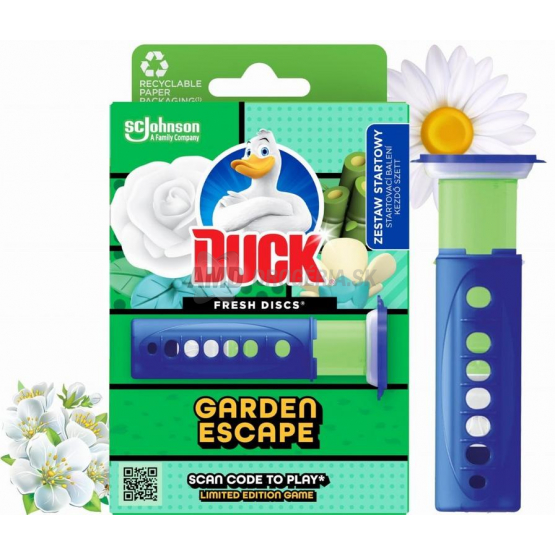Duck Fresh Discs Garden Escape WC gél, 36 ml