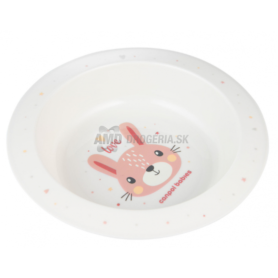CANPOL MISKA PLASTOVÁ CUTE ANIMALS  270ML 1KS MIX ZVIERATIEK