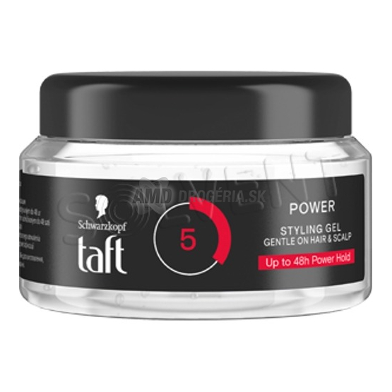 Taft Power Styling gél na vlasy 5 Power Hold, 250 ml