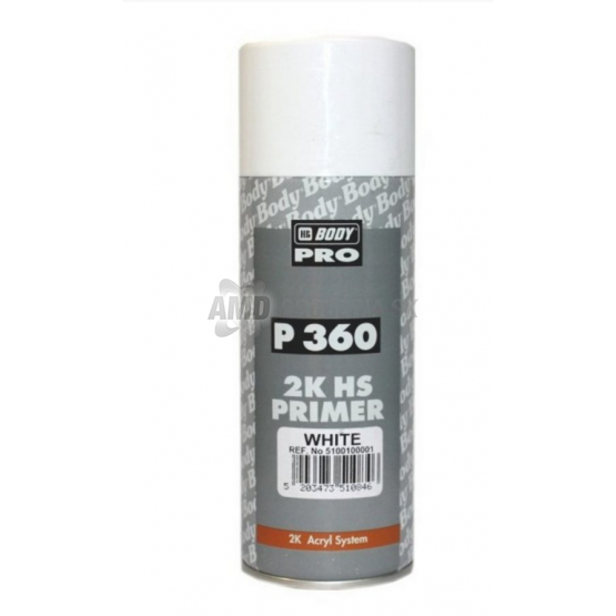 BODY 360 2K PRIMER SPRAY BIELY 400ML
